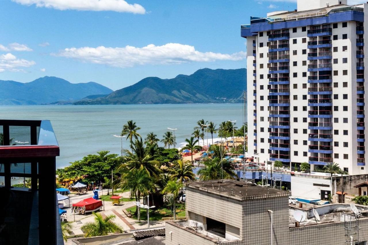 SR701 Apto Beira Mar, no coração da Martim de Sá Caraguatatuba Exterior foto